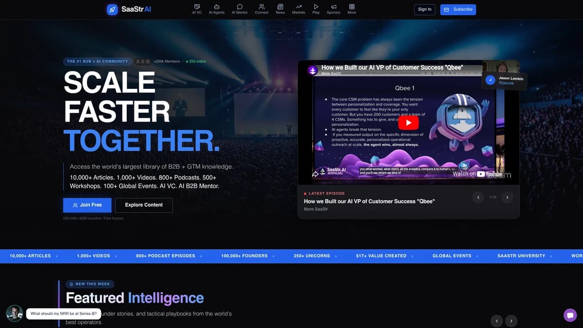 SaaStr AI preview
